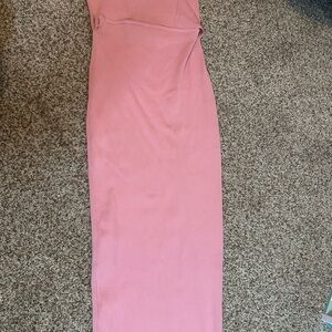 Elegant Pink Women's Dress